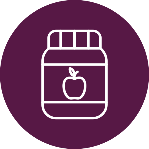 Jam jar Generic Circular icon