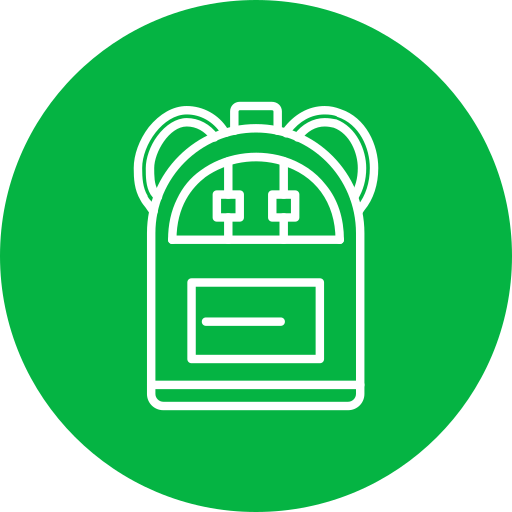 Backpack Generic Circular icon