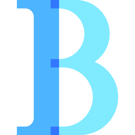 b Basic Sheer Flat ikona