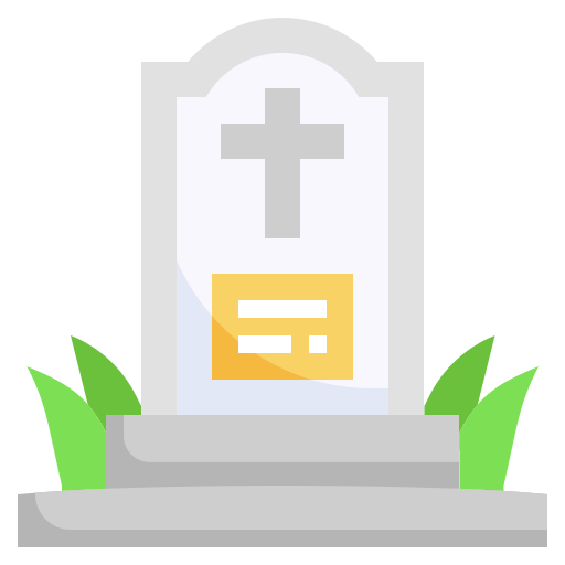 Cemetery Surang Flat icon