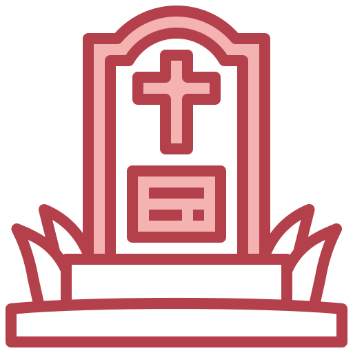 Cemetery Surang Red icon