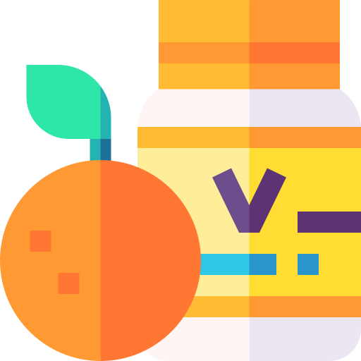 vitamina c Basic Straight Flat icona