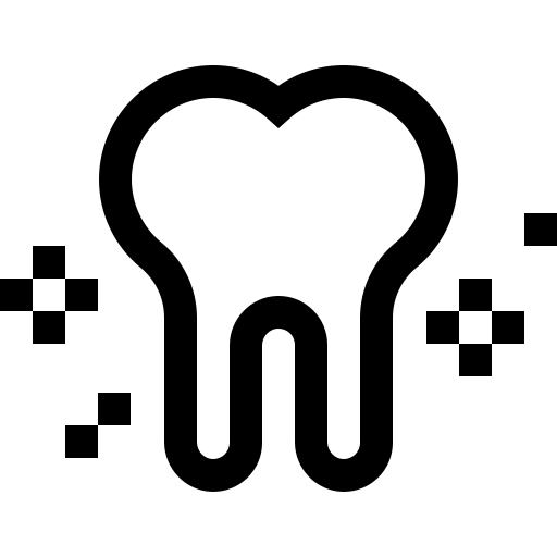 dente Basic Straight Lineal Ícone