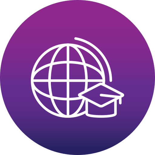 weltweit Generic Flat Gradient icon