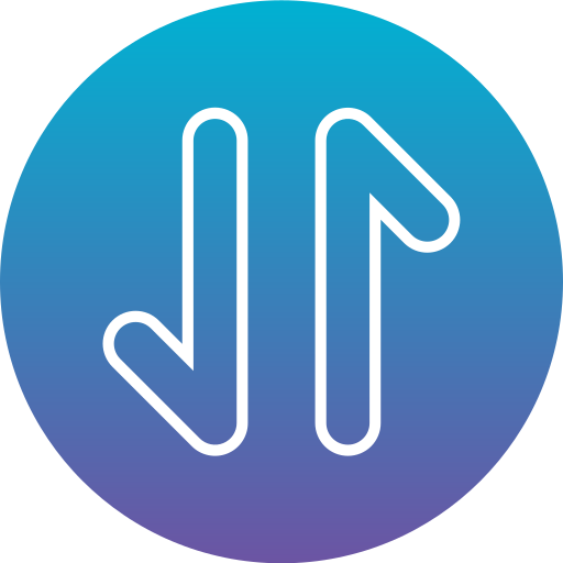 Exchange Generic Flat Gradient icon