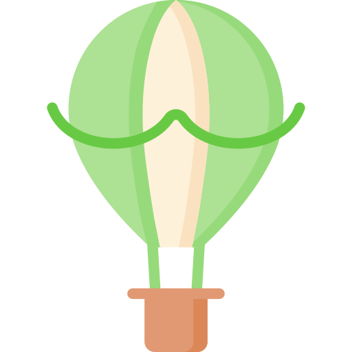 montgolfière Special Flat Icône
