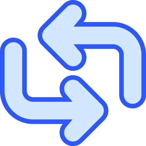 Exchange Generic Blue icon