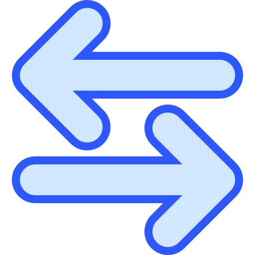 Transfer Generic Blue icon