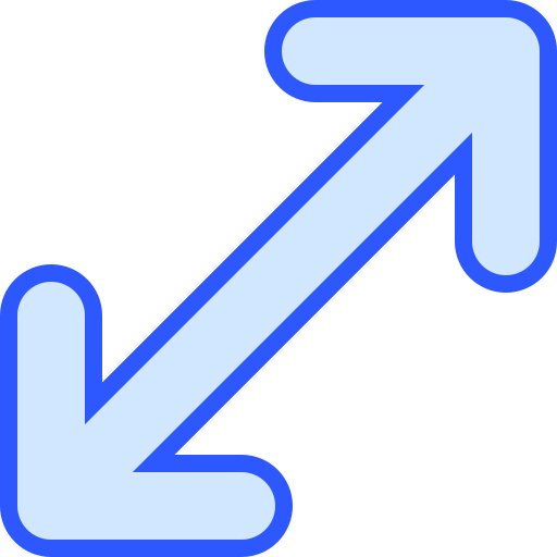 Expand Generic Blue icon