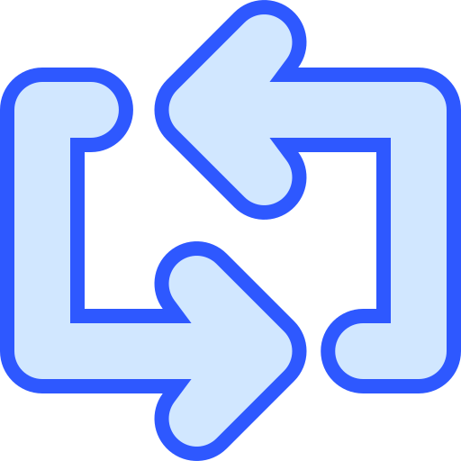 austausch Generic Blue icon