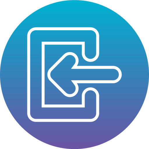 ログイン Generic Flat Gradient icon