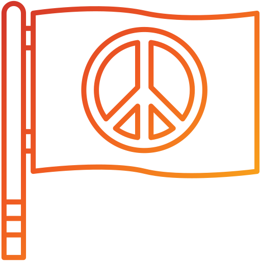 平和の旗 Generic Gradient icon