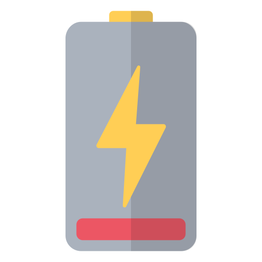 niski poziom baterii Generic Flat ikona