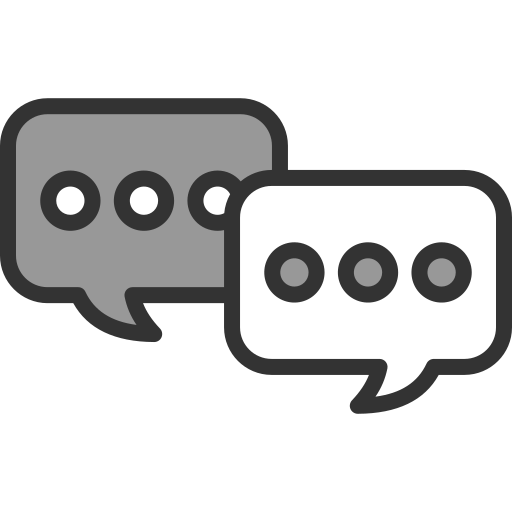 chat Generic Grey icono