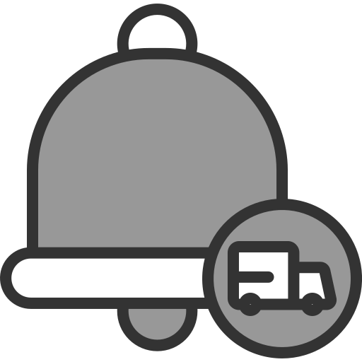Notification bell Generic Grey icon