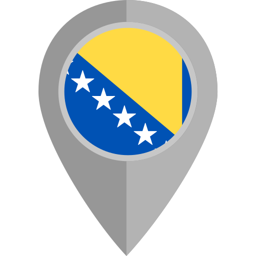 Bosnia and herzegovina Generic Flat icon
