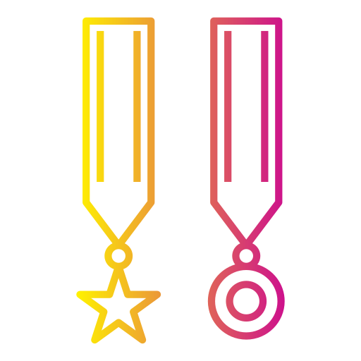medallas Generic Gradient icono