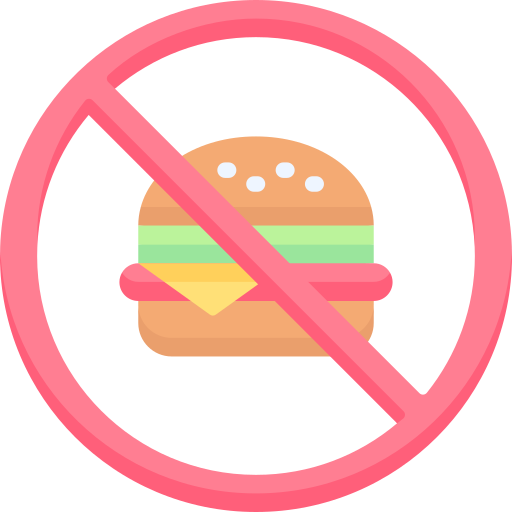 No junk food Special Flat icon