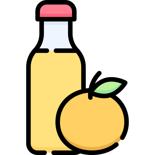 zumo de naranja Special Lineal color icono