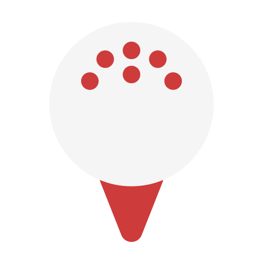 golfbal Generic Flat icoon