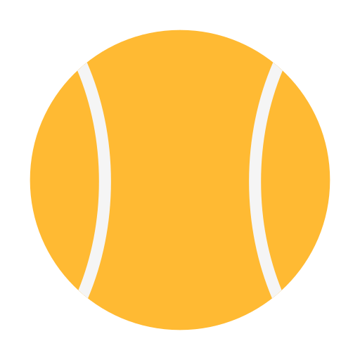 Tennis ball Generic Flat icon