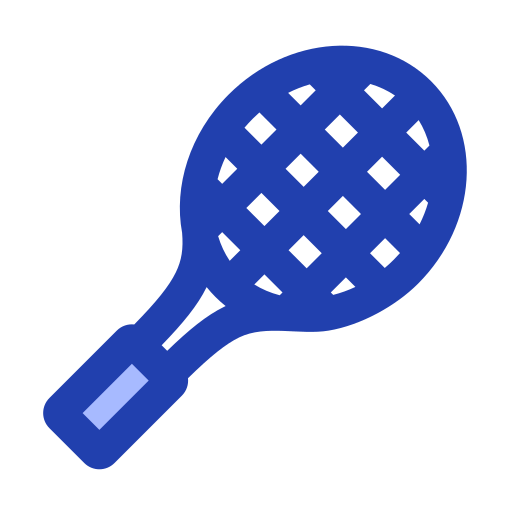 raquete de tênis Generic Blue Ícone