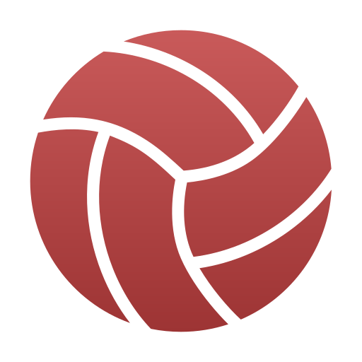 pelota de voleibol Generic Flat Gradient icono