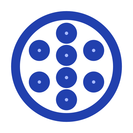 Мяч Generic Blue иконка