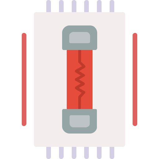 Fuse box Generic Flat icon