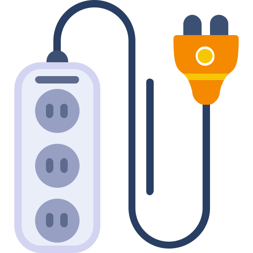 Extension cord Generic Flat icon