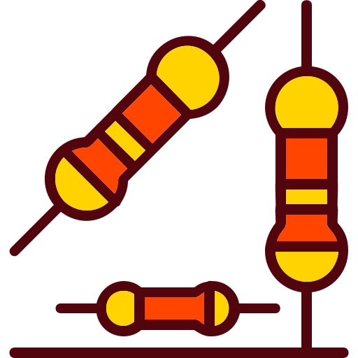 resistor Generic Outline Color Ícone