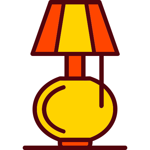 lampa stołowa Generic Outline Color ikona