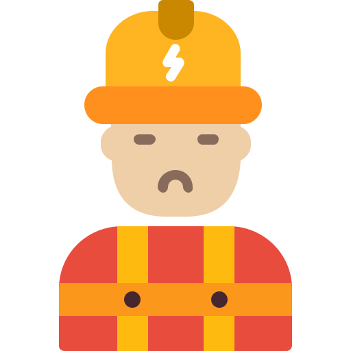 elektriker Generic Flat icon