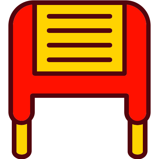 condensador Generic Outline Color icono