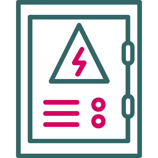 Electrical panel Generic Outline Color icon