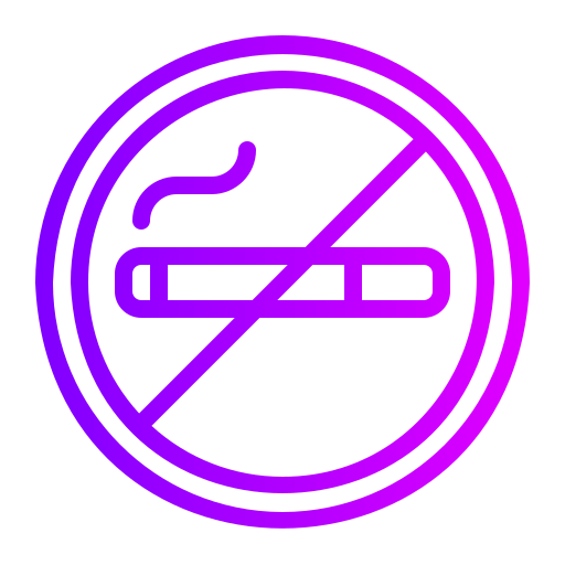 zakaz palenia Generic Gradient ikona