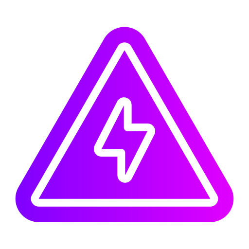 Lightning Generic Flat Gradient icon