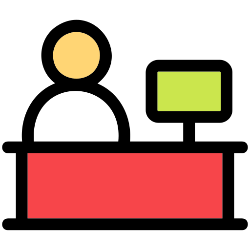 Reception Generic Outline Color icon