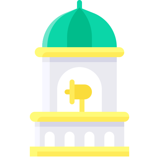 minaret Generic Flat icoon