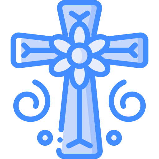 Крест Basic Miscellany Blue иконка