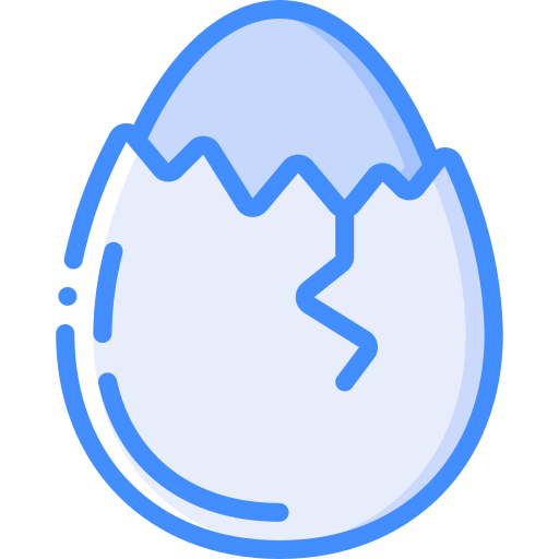 huevo Basic Miscellany Blue icono