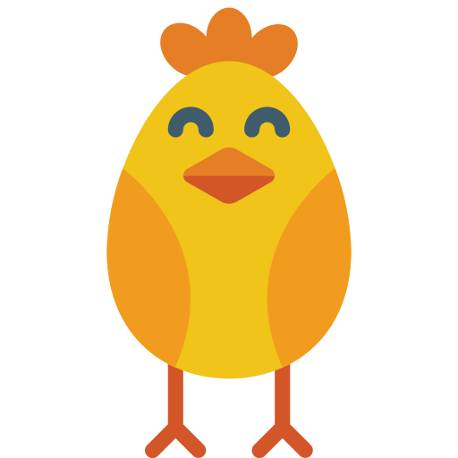 цыпленок Basic Miscellany Flat иконка