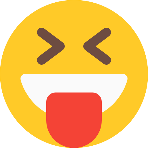 lengua Pixel Perfect Flat icono