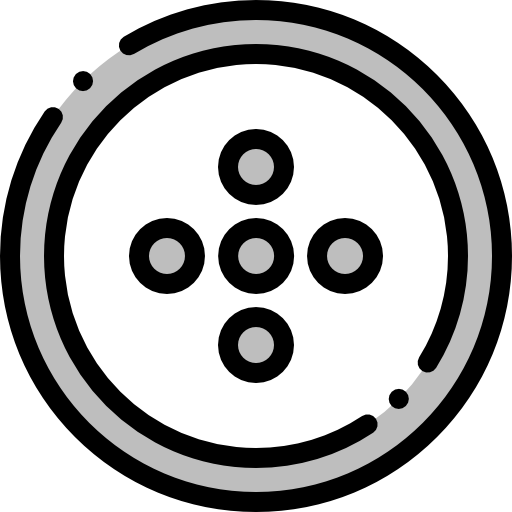 도트 Detailed Rounded Lineal color icon
