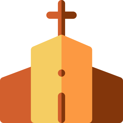 예배당 Basic Rounded Flat icon
