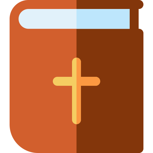 bible Basic Rounded Flat Icône