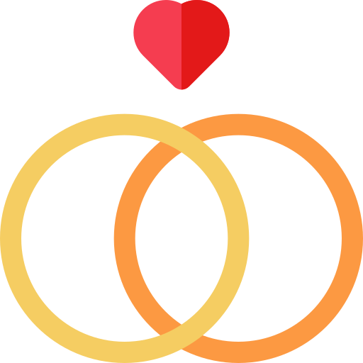 pierścienie Basic Rounded Flat ikona