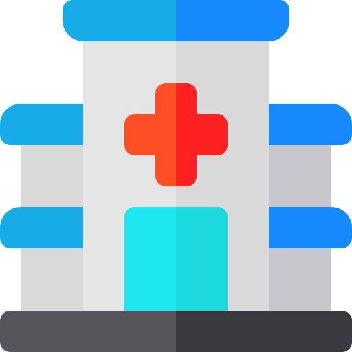 hospital Basic Rounded Flat icono