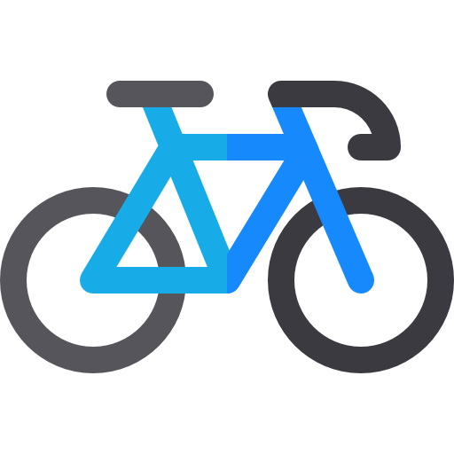 自転車 Basic Rounded Flat icon