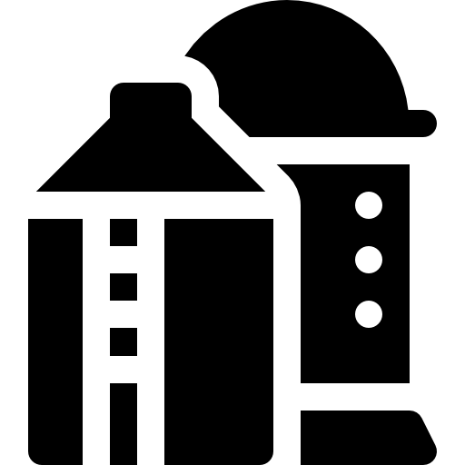 サイロ Basic Rounded Filled icon